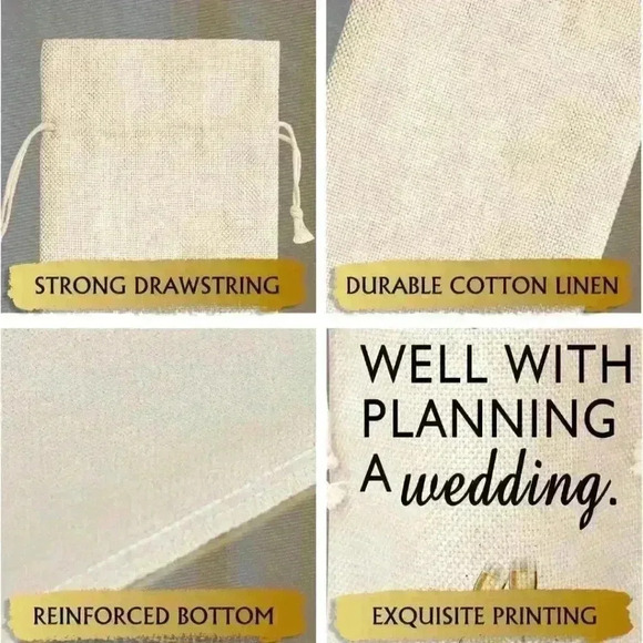 Beige Wine Bottle Bag, Unbranded, Gift Bag, 750ml, Beige‎ - Picture 5 of 6